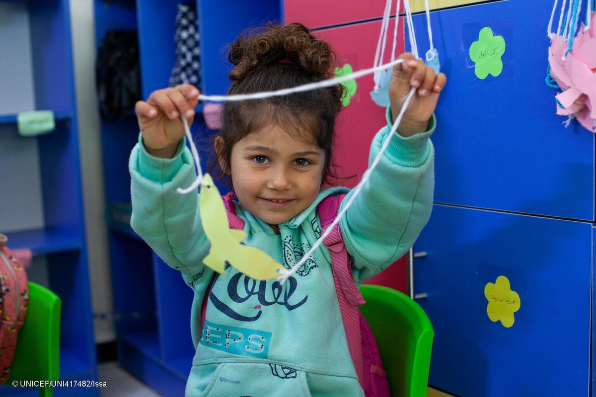 Early Childhood Development (ECD) programmes are part of UNICEF's global efforts to give children their best start in life. Our ECD kits are packed with materials for young children that promote healthy growth.
#UNICEFThanks @Flexport for its support in sending ECD kits to Syria.