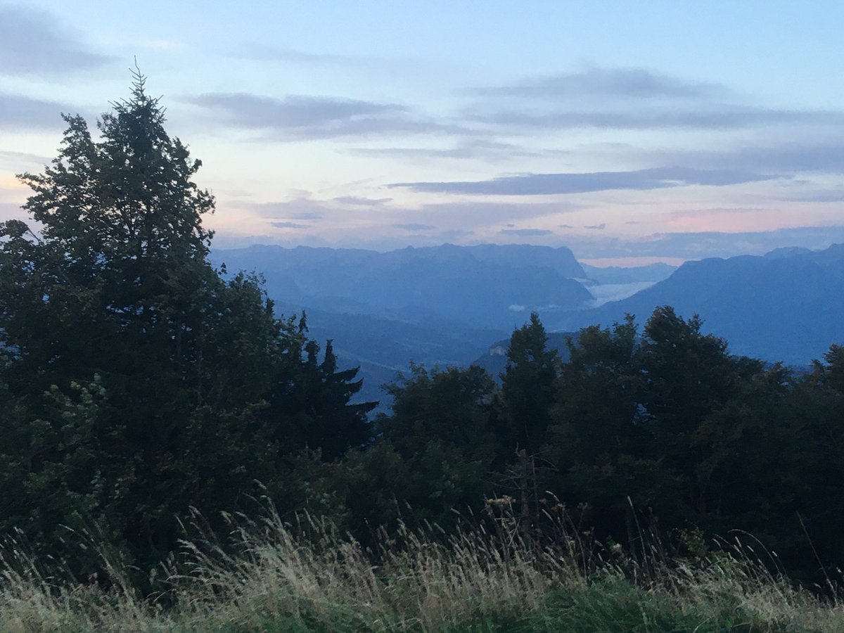 Dzień dobry. Wciąż to samo miejsce: Gaisberg nad Salzburgiem