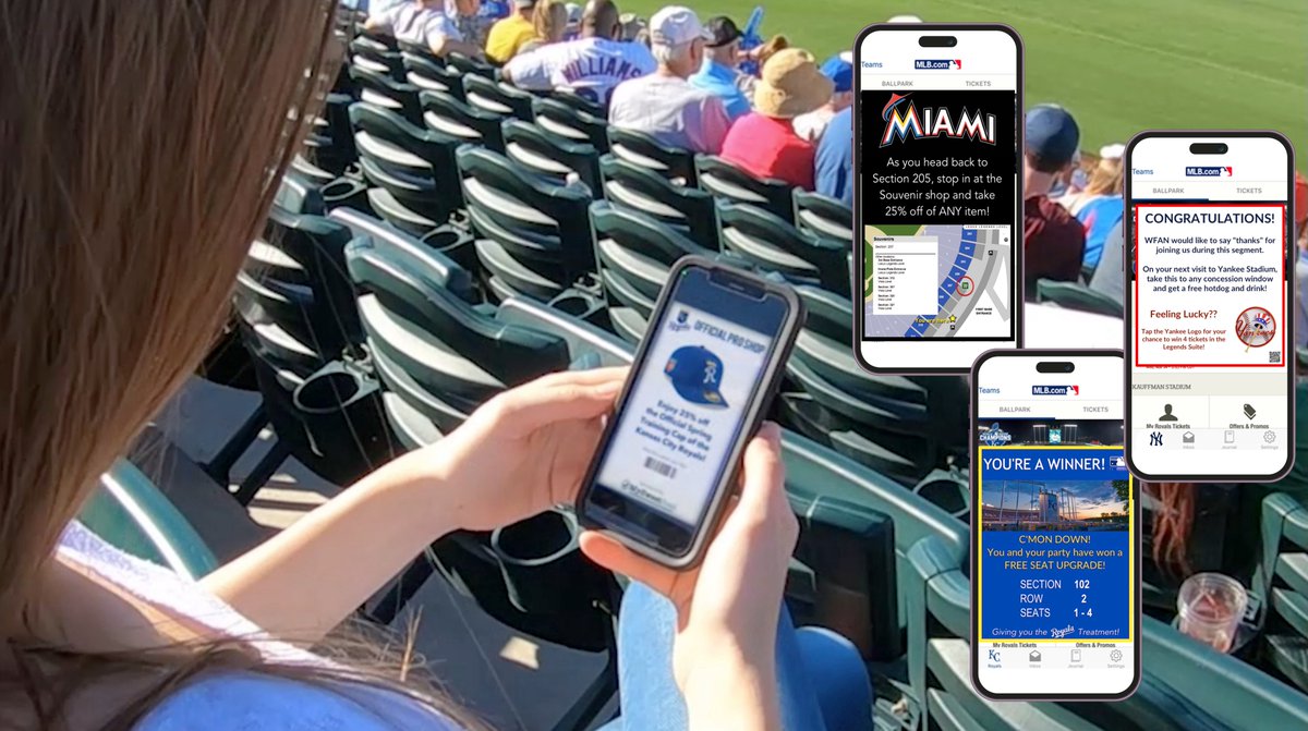 TheToneKnows's tweet photo. Want to sell more throughout the game?⚾️ TONE's Audio-Activated QR tech engages fans at their seats—exclusive gear promos👕, food specials🌭, live player stats and more! TONE hits it out of the park at: https://t.co/te9rS2Z81U
#TeamMerchandise #FanApparel #TONEIntegration https://t.co/O9adnE5fAw