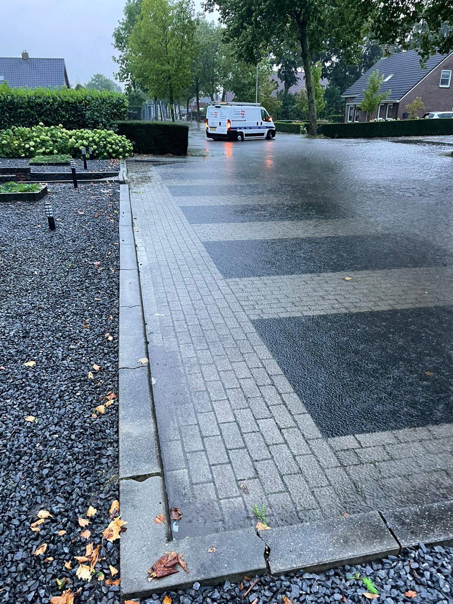 Door wateroverlast zijn we vanmorgen slecht bereikbaar en later open, we verwachten dat we eind van morgen weer goed bereikbaar zijn