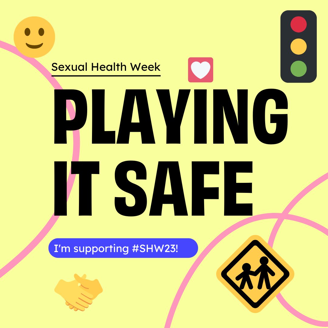Happy #SHW23! Help with #PlayingItSafe by talking openly at home! Use correct names for body parts & talk #consent. With older kids also discuss #safersex & #healthyrelationships. Say it’s Sexual Health Week: that’s a conversation starter! @sex_ed_forum @BrookCharity #RSE #RSHE