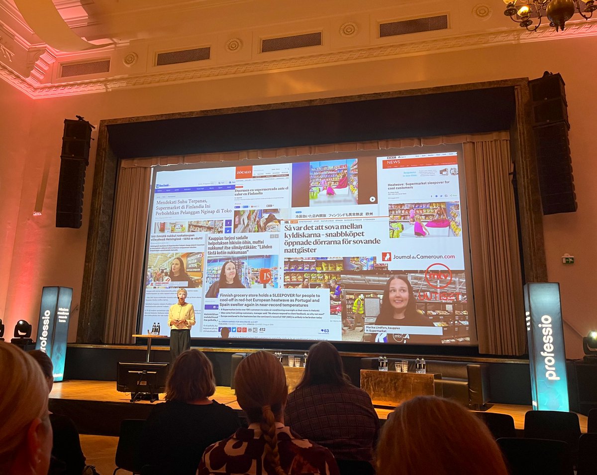 Vastuullisuus on tekoja. Haagan K-Supermarket tarjosi viileän yösijan hellekesänä 2018 ja räjäytti pankin kv-mediassa. <a href="/kryhma/">K-ryhmä</a> #Viestintä2023