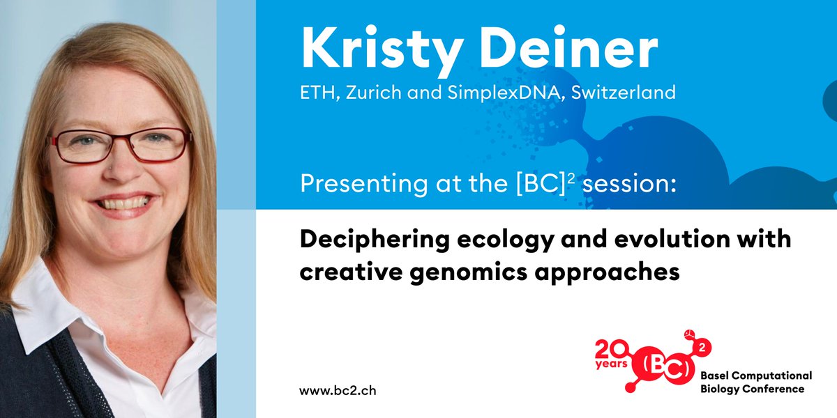 ISBSIB's tweet image. And in ‘Deciphering #Ecology and evolution with creative #genomics approaches’ Kristy Deiner from @ETH presents her talk 'From so simple a molecule, endless forms most beautiful are monitored.' 

Chaired by Claudia Bank and Roman Arguello. #eDNA #barcoding #biodiversity