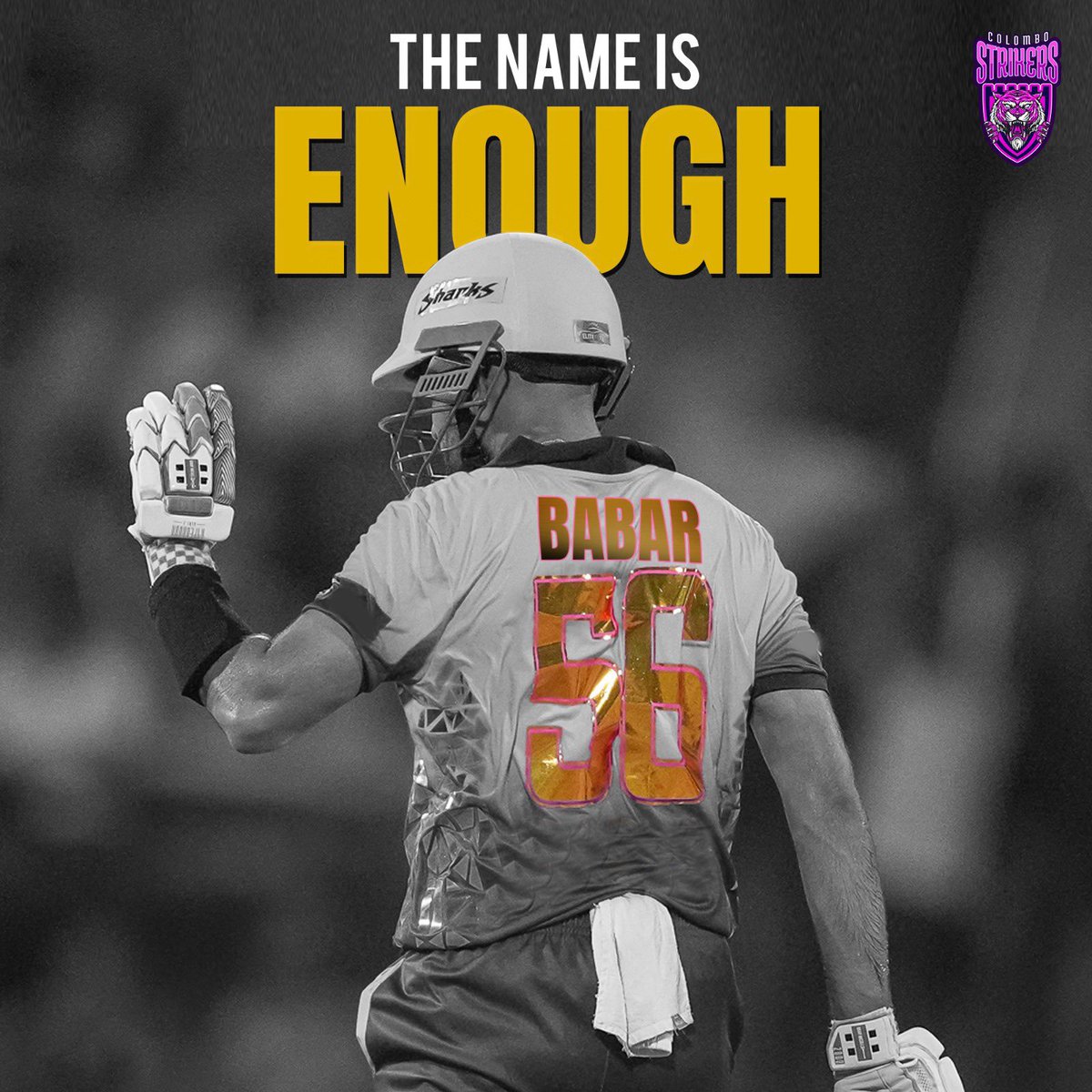 His performance does all the talking!💪🏼  

#BabarAzam #TheBasnahiraBoys #HouseOfTigers #ColomboStrikers #LPL2023 #StrikeToConquer 
 #PAKvSL