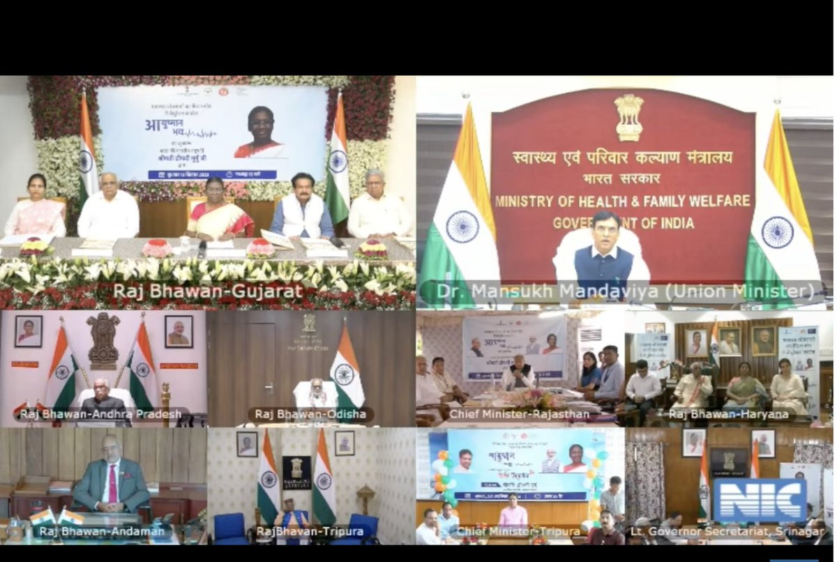 NISHTHA (@nishtha_cphc) on Twitter photo Hon'ble Union Health Minister Dr. <a href="/mansukhmandviya/">Dr Mansukh Mandaviya</a> encourages all to Pledge for organ donation during the Health Mela's organised under #AyushmanBhav campaign between September 17 to October 2, 2023.
<a href="/usaid_india/">USAID India</a> <a href="/vishalchauhan_1/">Vishal Chauhan</a> <a href="/MoHFW_INDIA/">Ministry of Health</a> Hon'ble Union Health Minister Dr. <a href="/mansukhmandviya/">Dr Mansukh Mandaviya</a> encourages all to Pledge for organ donation during the Health Mela's organised under #AyushmanBhav campaign between September 17 to October 2, 2023.
<a href="/usaid_india/">USAID India</a> <a href="/vishalchauhan_1/">Vishal Chauhan</a> <a href="/MoHFW_INDIA/">Ministry of Health</a>