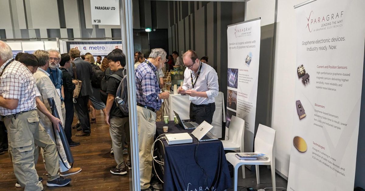 Paragraf_Gr's tweet image. The International Conference on Magnet Technology is well under way. If you are attending this week, make sure to stop by booth 38 and learn more about our graphene-based magnetic sensors.

mt28.aoscongres.com/home!en

#mt28 #graphene #Hallsensors #magnettechnology #superconductors