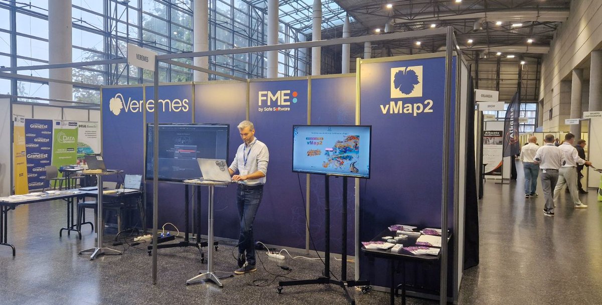 Veremes_Info's tweet image. 🌐 #GéoDataDays 2023, c&apos;est parti ! Retrouvez-nous sur le stand Veremes aujourd&apos;hui et demain pour échanger autour de FME et de vMap2 !
#FME #FMEData #FMEPartners #SIG #WebSIG