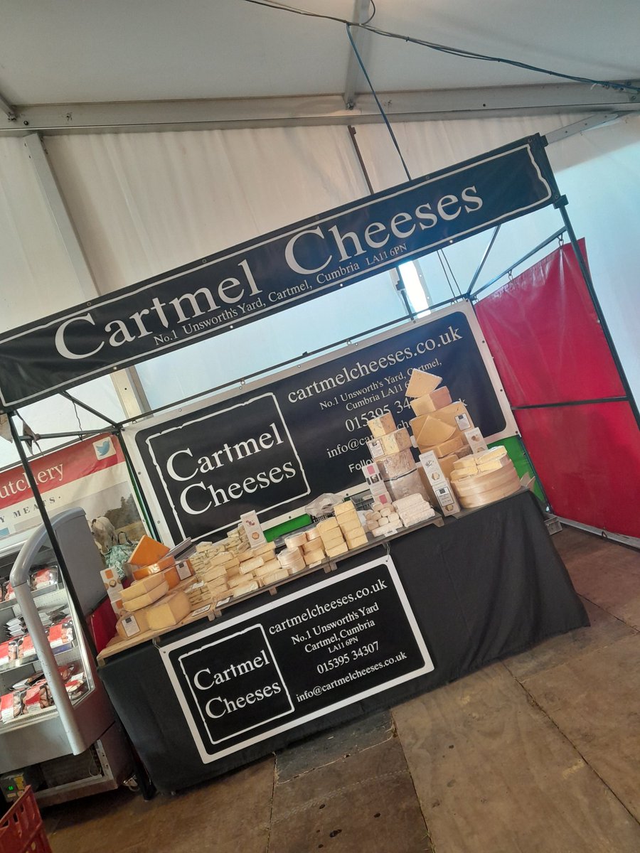 We are here. <a href="/WcaShow/">Westmorland Show</a> Ready for a sunny day☀️. Come along and say hello #westmorlandcountyshow #westmorlandshow