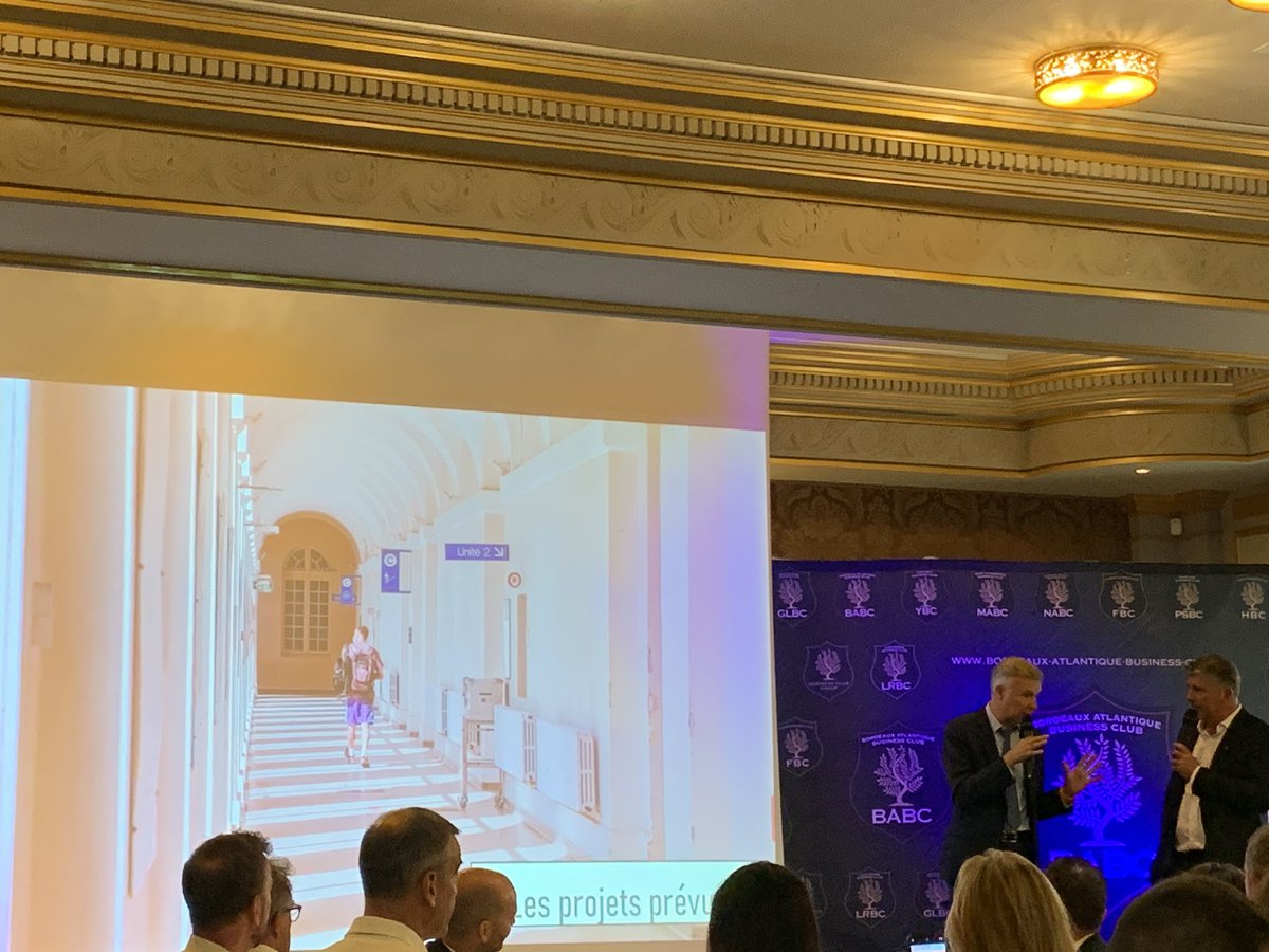 En cette rentrée le #BordeauxAtlantiqueBusinessClub orchestré par #SébastienBARRIER a convié <a href="/yannbubien/">Yann Bubien</a> le Directeur Général du <a href="/CHUBordeaux/">CHU de Bordeaux</a> , une carrière exceptionnelle, des échanges riches autour des missions et actions du groupe hospitalier, premier employeur de Gironde.