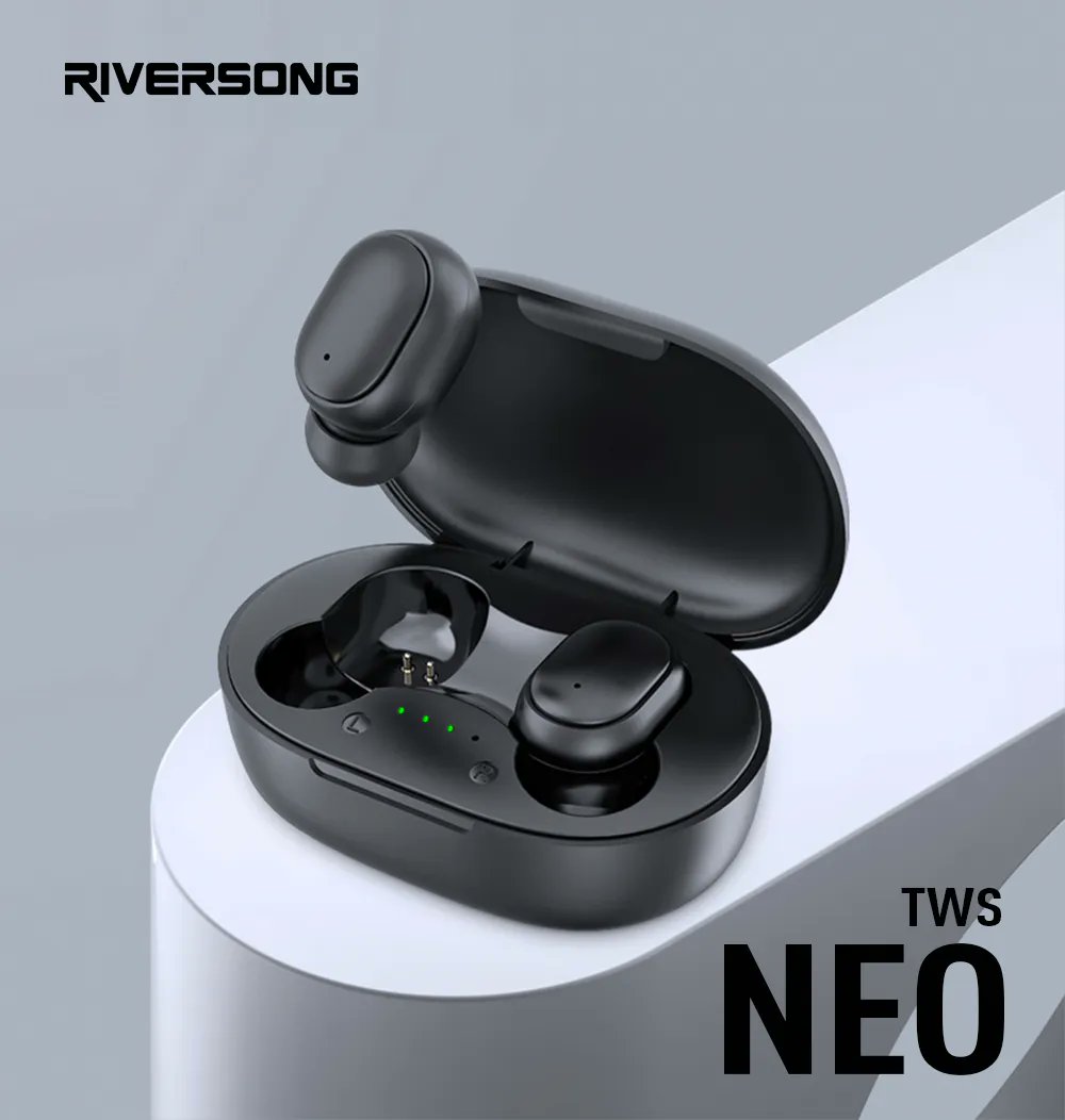 HD Sound earbuds 🎵🎶🔊

#NEO
#SmartWearables #BluetoothEarbuds #Earbuds #Earpods #AirPods #WirelessEarbuds #MusicLovers #Audiophiles #Happiness #GoWireless #BluetoothEarpods #StayConnected #Riversong  #RiversongEMEA #ReInventWithRs #SmartAccessories #riversongeurope