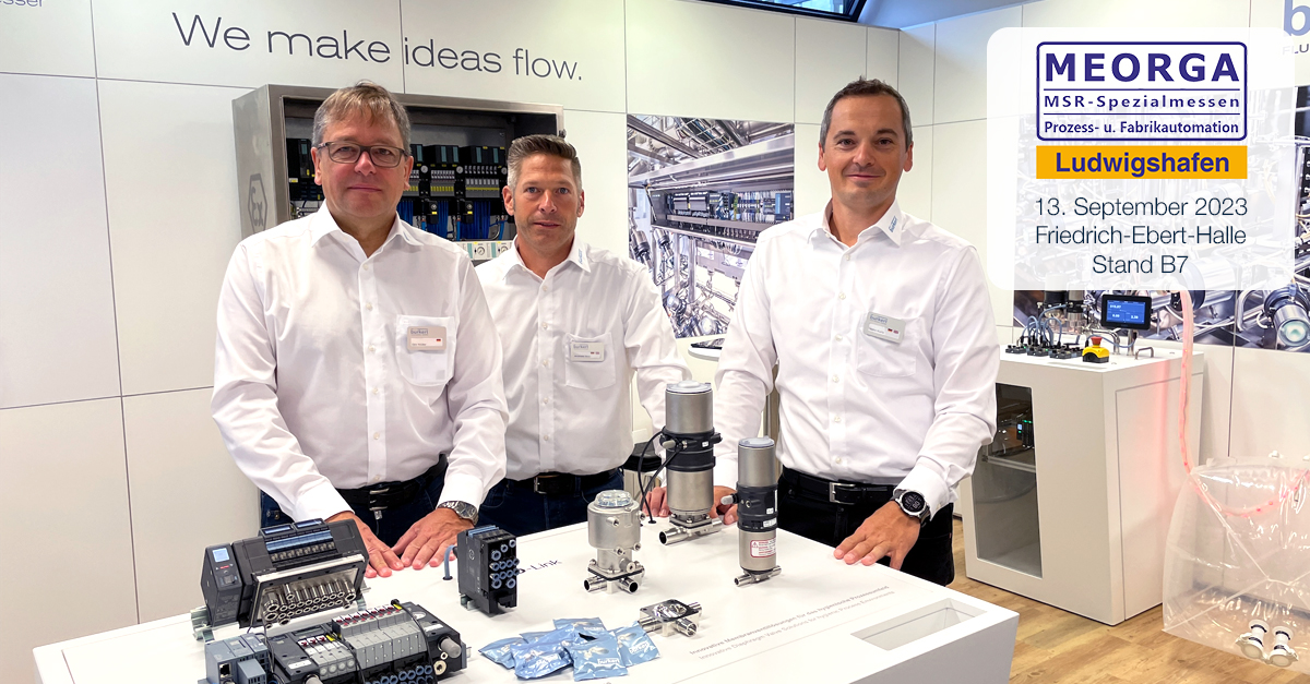 buerkertfluid's tweet image. Wir sind heute auf der MSR – Sie auch? Dann freuen wir uns, Sie auf unserem Messestand begrüßen zu dürfen und stehen Ihnen für Fragen rund um die #Prozessautomation zur Verfügung.
Wenn Sie nicht persönlich kommen können, beraten wir Sie gern im Nachgang: tinyurl.com/2ys9ma4g