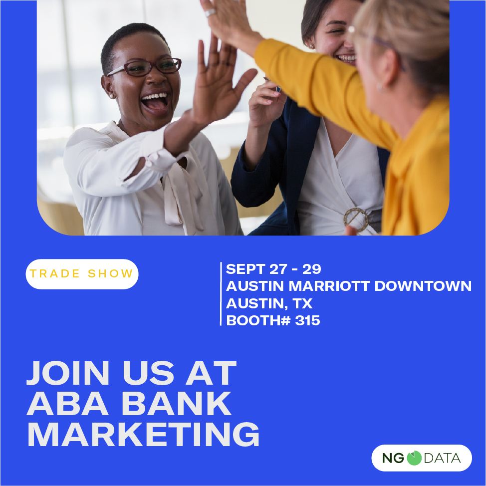 Are you going to #ABABankMktg in #austin? Find us at booth #315 and let's discuss how to harness the power of your data.
bit.ly/44v5kje

#digitalexperience #customercentricity
