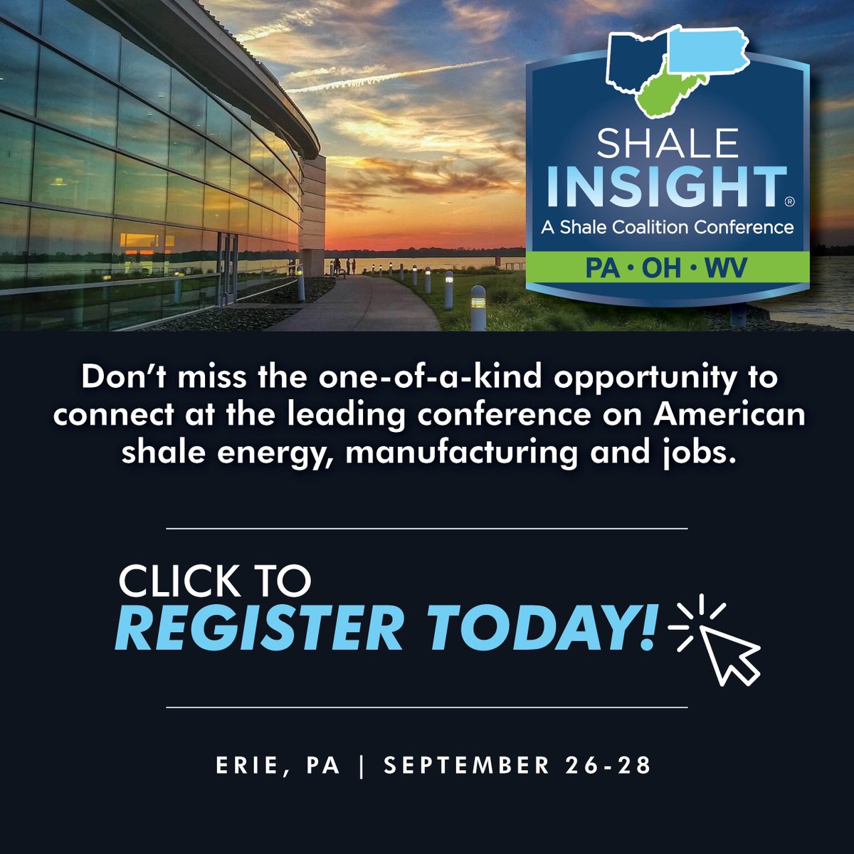 INVEST IN YOUR SUCCESS! Register here for the leading conference on American shale energy, manufacturing and jobs! marcelluscoalition.org/shale-insight/… #SHALEINSIGHT2023