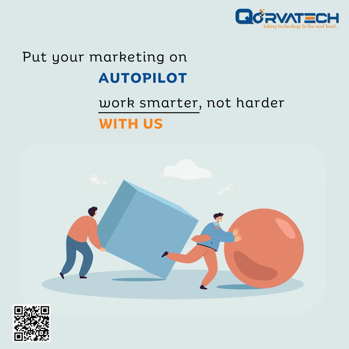 qorvatech's tweet image. Put your marketing on AUTOPILOT work smarter, not harder WITH US!!!
.
🌐qorvatech.com    
.
#WorkSmarterNotHarder #EfficiencyMatters #SmartWorkStrategies #OptimizeWorkflow #qorvatech #qorvatechians #qorvatechteam2023