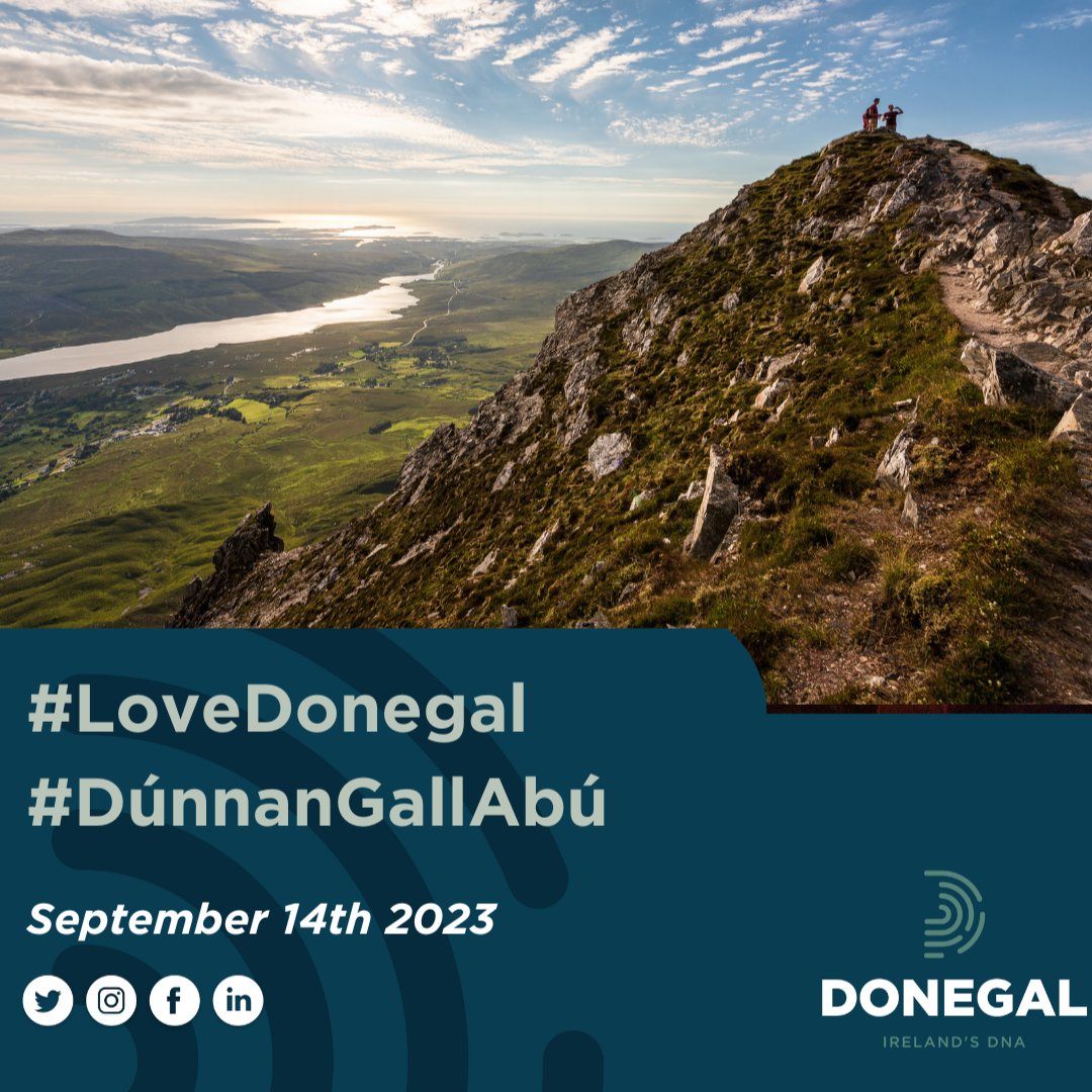 📢 Tomorrow is officially #LoveDonegal Day 2023!! 💚 💛 Showcase to the world everything that makes Donegal such a special & unique county!! 👏 👏 All you have to do is use #LoveDonegal & #DúnnanGallAbú in your social posts & don't forget to tag us!! ➡️lnkd.in/eBDHhx9t
