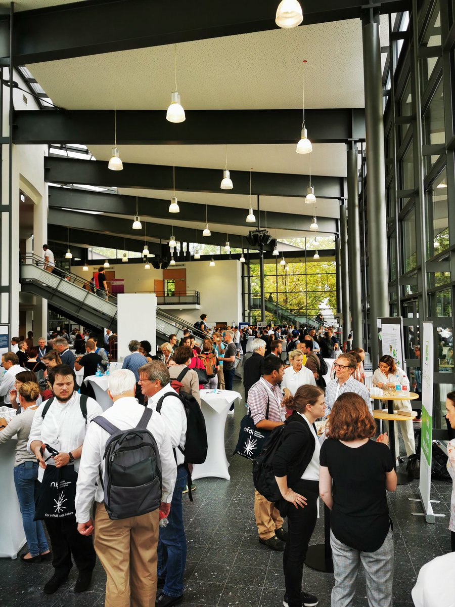 FAIR_agro's tweet photo. More than 25 NFDI consortium plus #base4nfdi, @dfg_public, #eosc and @ELIXIREurope come together to echange ideas at the @NFDI_de marketplace #cordi2023 https://t.co/GOuwTOUGKV