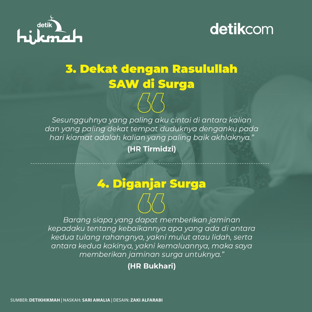 detikHikmah's tweet image. Lisan merupakan anugerah yang Allah SWT berikan kepada manusia. Dengan lisan, manusia dapat mengkomunikasikan apa yang mereka rasakan di lubuk hatinya😇⁣
⁣
Lantas, apa saja keutamaan yang diperoleh dari menjaga lisan? Berikut hadist menjaga lisan:⁣
⁣
#hadist #detikhikmah