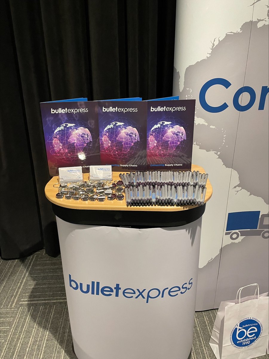 Bullet Express was proud to support our clients trade event at the Dakota Hotel.

#logistics #transport #supplychain #tradeevent