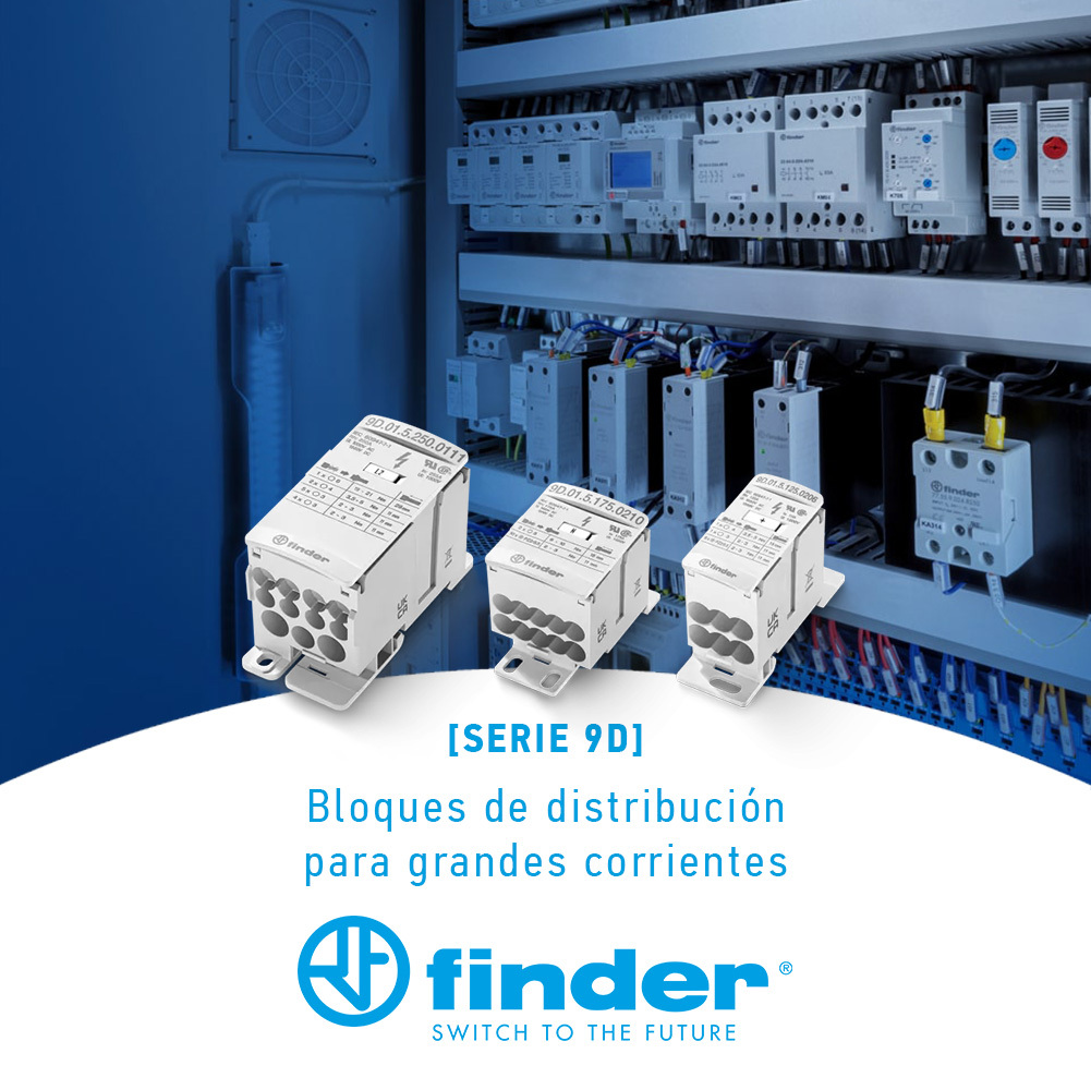 Novedad FINDER: Bloques de distribución para grandes corrientes.
La manera más eficiente de suministrar energía a una serie de dispositivos dentro de un tablero eléctrico, derivaciones seguras sin riesgo de electrocución.
#distribución #electricidad #tableroeléctrico #seguridad