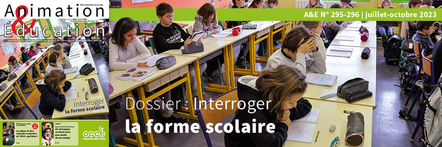 OCCE_FD's tweet photo. 😀Vous l'attendiez avec impatience !

Le dernier numéro d’A&amp;E « Interroger la forme scolaire » est désormais en ligne. Avec entre autre, les contributions de @claudelelievre @ConnacSylvain @CyrilLASCASSIES @XavierRiondet @SimonKechichian 

📌C'est ici : https://t.co/kxHT4KeKtn https://t.co/5KA4vloGKY