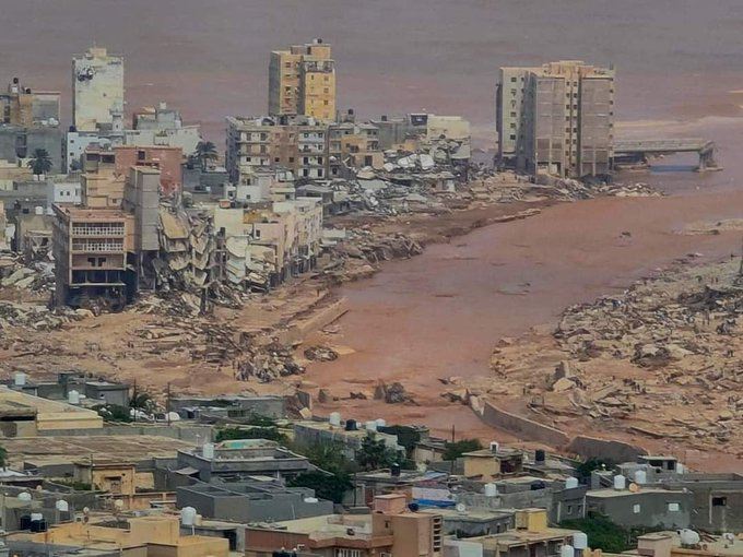 Not one mention of the catastrophic flooding in Libya at PMQs. Where is the concern for the victims of fires in Europe or the droughts across Africa? Where is the outrage at fossil fuel giants destroying our planet? Where is the hope for future generations? Wake up!