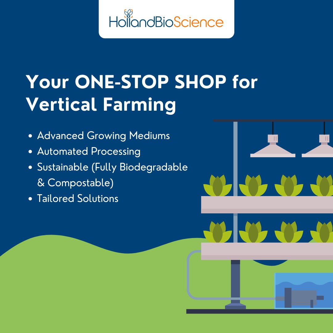HollandBScience's tweet photo. At HollandBioScience, our tailored solutions ensure your crops to thrive. Whether you’re a seasoned pro or just starting out, we’ve got you covered.

Partner with us today! https://t.co/PyVuxxgOcB

#HollandBioScience #AgTech #SmartSoillessGrowing #SustainableFarming https://t.co/OSRkNI4bUk