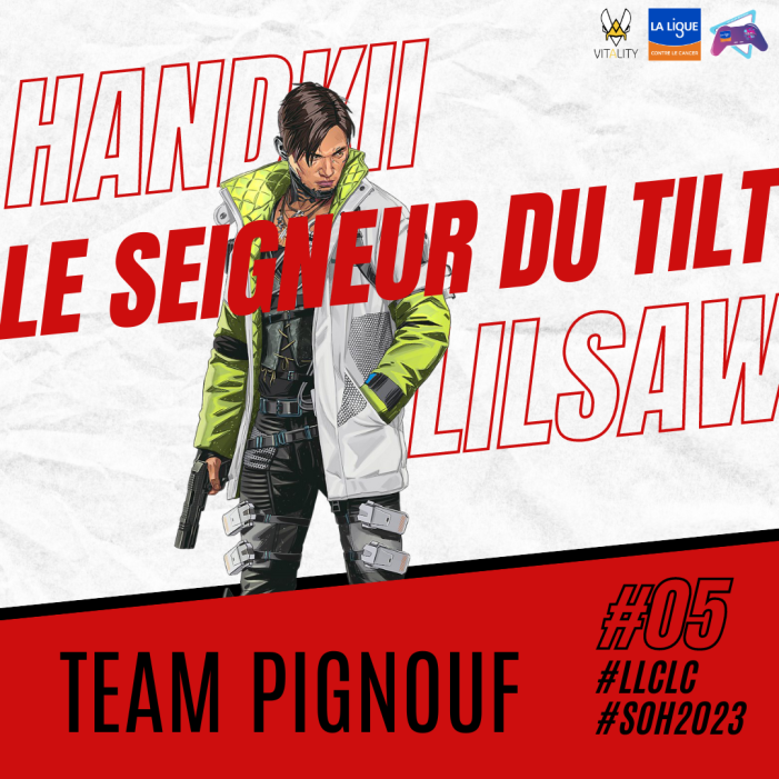 ELMAAX_'s tweet photo. Annonce 2/5
On continu la présentation des équipes qui seront présentes samedi soir pour le tournoi caritatif @squad_humanity au profit de @laliguecancer 2023 !
Rdv Samedi 16 Septembre à 20h !
#SoH2023 #LLCLC #Twitch #Caritatif #Vitality
@NessNDA https://t.co/aPbOJtjLXj