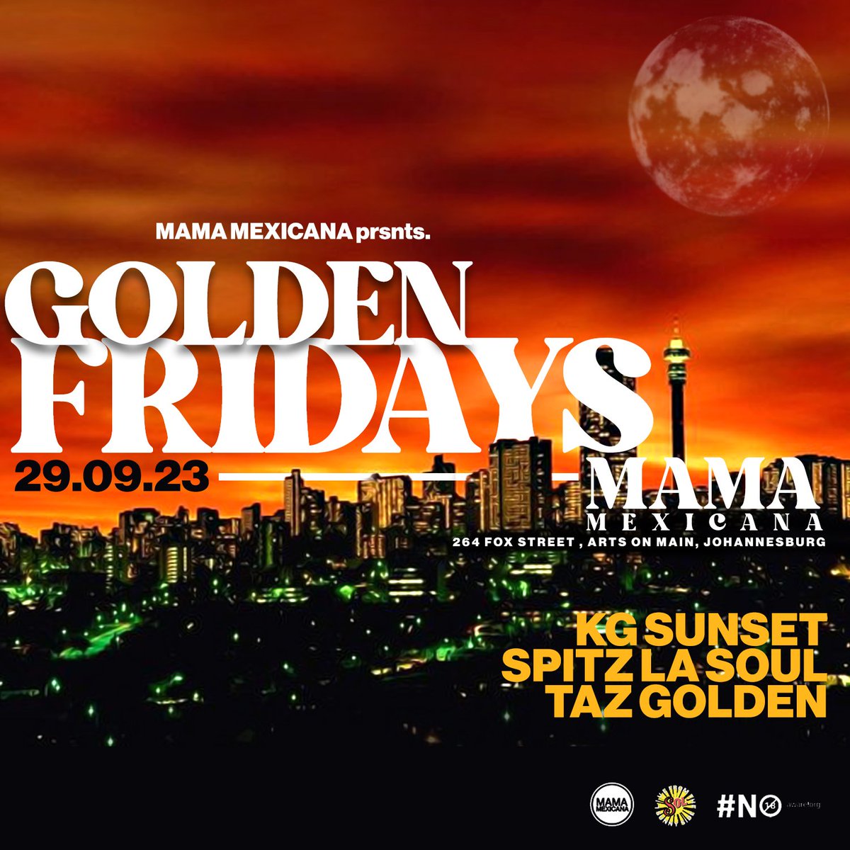 TazGolden's tweet image. Let's Play HOUSE!!!

23.09.23 - #SpringExplosion (Tannie's Place, Reiger Park)

29.09.23 - #GoldenFridays (Mama Mexicana, Maboneng JHB)

Booking Details:
📧:bookgoldenchild@mnifst.africa
☎️:+27 72 728 3622
