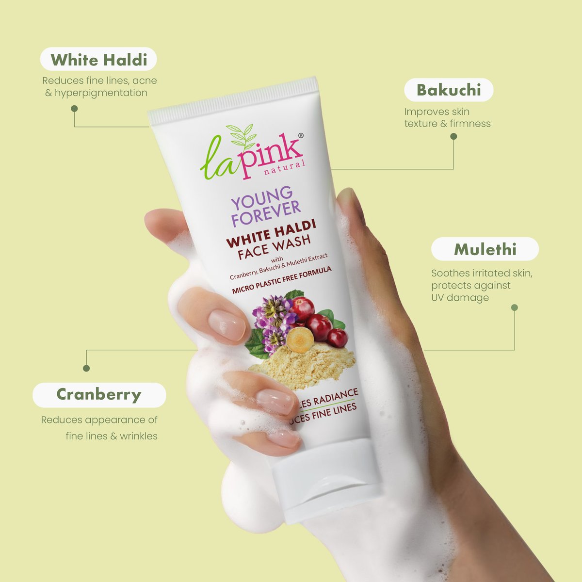 Lapink_in's tweet image. 🌟 Your Personal Fountain of Youth - La Pink's Young Forever Face Wash!
✨ Gentle Elegance
🌼 Youthful Glow
🌿 Natural Goodness
💦 Hydration Booster
🌸 A Skincare Essential
Experience the magic for yourself: bit.ly/YFFaceWash 💖✨

#LaPink #ZeroMicroplasticsInside #MadeSafe