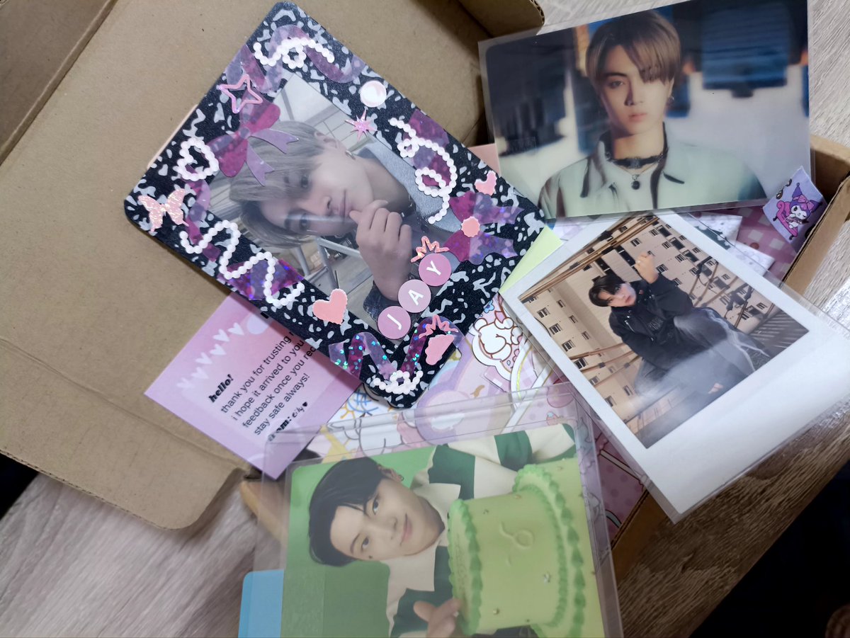 <a href="/eilyscart/">eily 🪷</a> parcel received 💖

Thank you so much! They have arrived safely. 🥰 Cutie yung packaging and thanks din sa freebies 💖