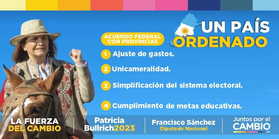 FranSanchezNQN's tweet photo. El cambio es con todos los neuquinos, con todos los argentinos.
#UnPaísOrdenado https://t.co/gxohqm6oLm