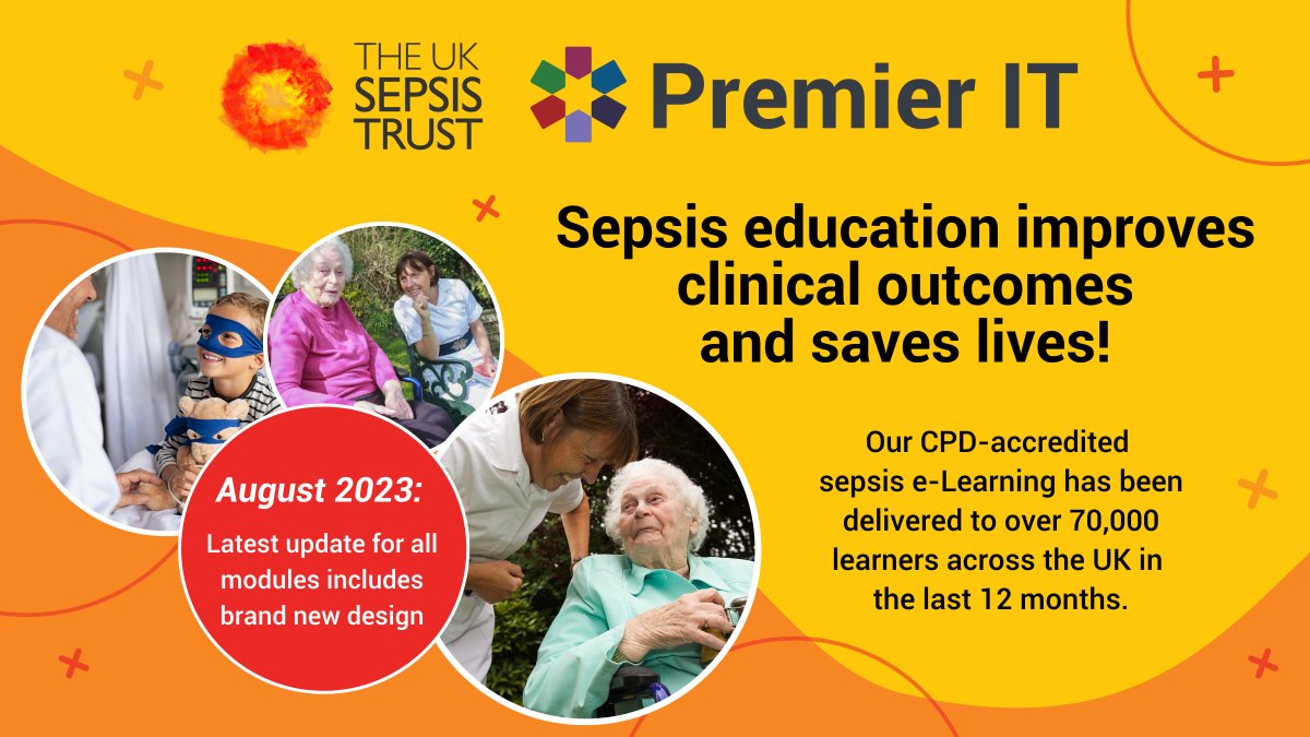 Premier IT (@premieritltd) on Twitter photo Itโs #WorldSepsisDay!
You can launch <a href="/UKSepsisTrust/">The UK Sepsis Trust</a> CPD-accredited #Sepsis #eLearning modules from the #LMS at your organisation.
Contact us today: bit.ly/sepsismodules
#SepsisSavvy #SepsisAwareness #SepsisAwarenessMonth Itโs #WorldSepsisDay!
You can launch <a href="/UKSepsisTrust/">The UK Sepsis Trust</a> CPD-accredited #Sepsis #eLearning modules from the #LMS at your organisation.
Contact us today: bit.ly/sepsismodules
#SepsisSavvy #SepsisAwareness #SepsisAwarenessMonth