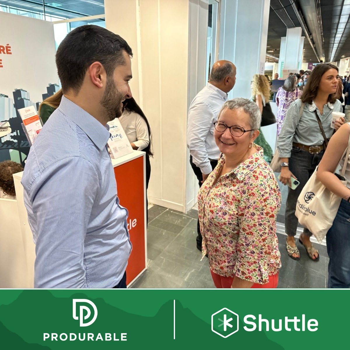 kShuttle_'s tweet photo. 📸Retour en images sur cette seconde matinée au Salon @PRODURABLE 

👉2 interventions :

• un pitch sur la Taxonomie UE, ses indicateurs et leur calcul
• un atelier sur le Bilan Carbone et le monitoring de la trajectoire carbone avec une démonstration de notre outil GHG Insight https://t.co/XbwOEwfXZH