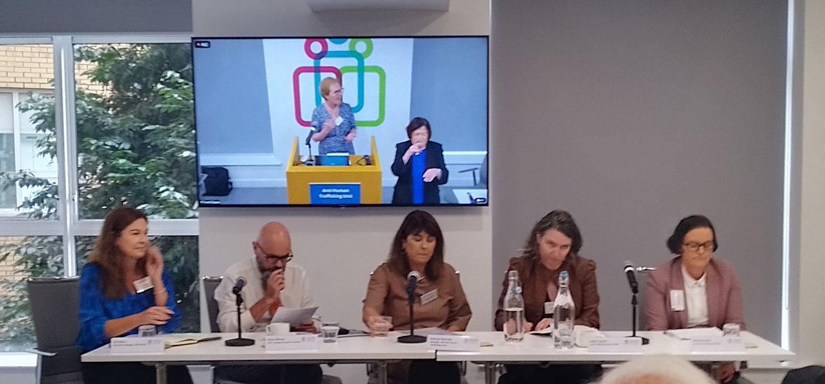 Very pleased to join this afternoon's panel @_IHREC #ReportLaunch @AnnMECPATHS #ChildTrafficking