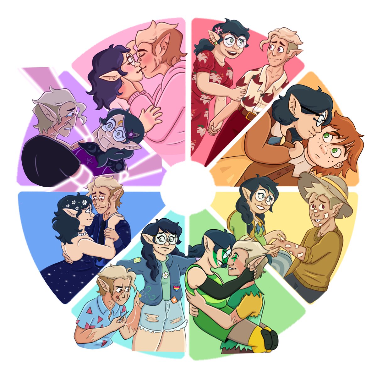 The Wheel of Huntlow is Complete!

❤️🧡💛💚💙💜💖

Thread of all the pieces below 👇 

#theowlhouse #toh #huntlow #tohhuntlow #tohhunter #huntertoh #theowlhousehunter #huntertheowlhouse #tohwillow #willowtoh #theowlhousewillow #willowtheowlhouse