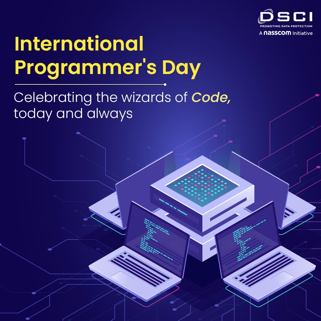 DSCI_Connect's tweet image. Being a programmer isn't easy when the web of code keeps getting intense. Here's acknowledging and wishing their abilities a Happy #InternationalProgrammersDay.

#programmersday #code #coding #python #java