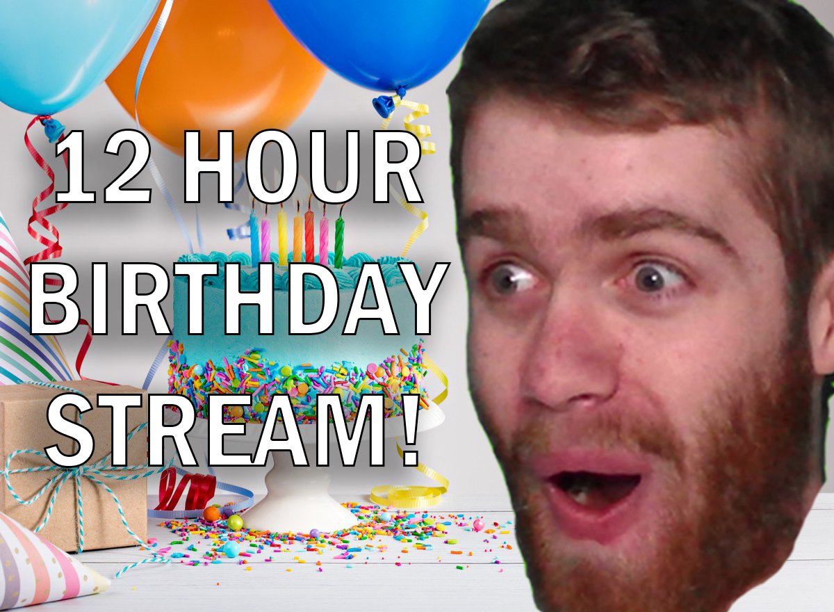 DeltaDave_'s tweet photo. Get your party hats ready... 🎉🥳
WE'RE DOING A 12 HOUR BIRTHDAY STREAM! 🎂🕒

September 29th, 7:30pm ET / September 30th, 9am ACST
Join me and my friends: Swackstrider, @ANG3LA_x_ , @SmartAlecPlays , @SingularPretzel , @the8asement &amp; more as we celebrate my birthday on Twitch! https://t.co/6SXUgZjvlz
