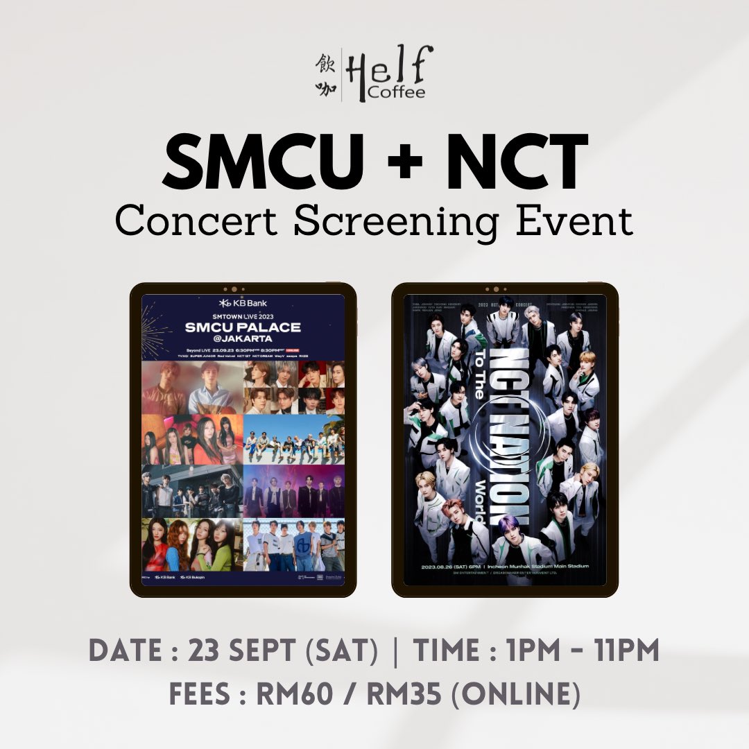 helf_coffee's tweet photo. SMCU Palace @ Jakarta Screening 💕

📅: Sep 23 (Sat)
⏰: 1.00pm - 11.00pm
📍: Helf Coffee OR Online
💰: Refer ⬇️
RSVP: https://t.co/z6rlqaFW47 (link in bio)

#pasarsm #pasartvxq #pasarsj #pasarrv #pasarnct #pasarnct127 #pasarnctdream #pasarwayv #pasaraespa #pasarriize #pinkblood https://t.co/lzB0CK4TJg