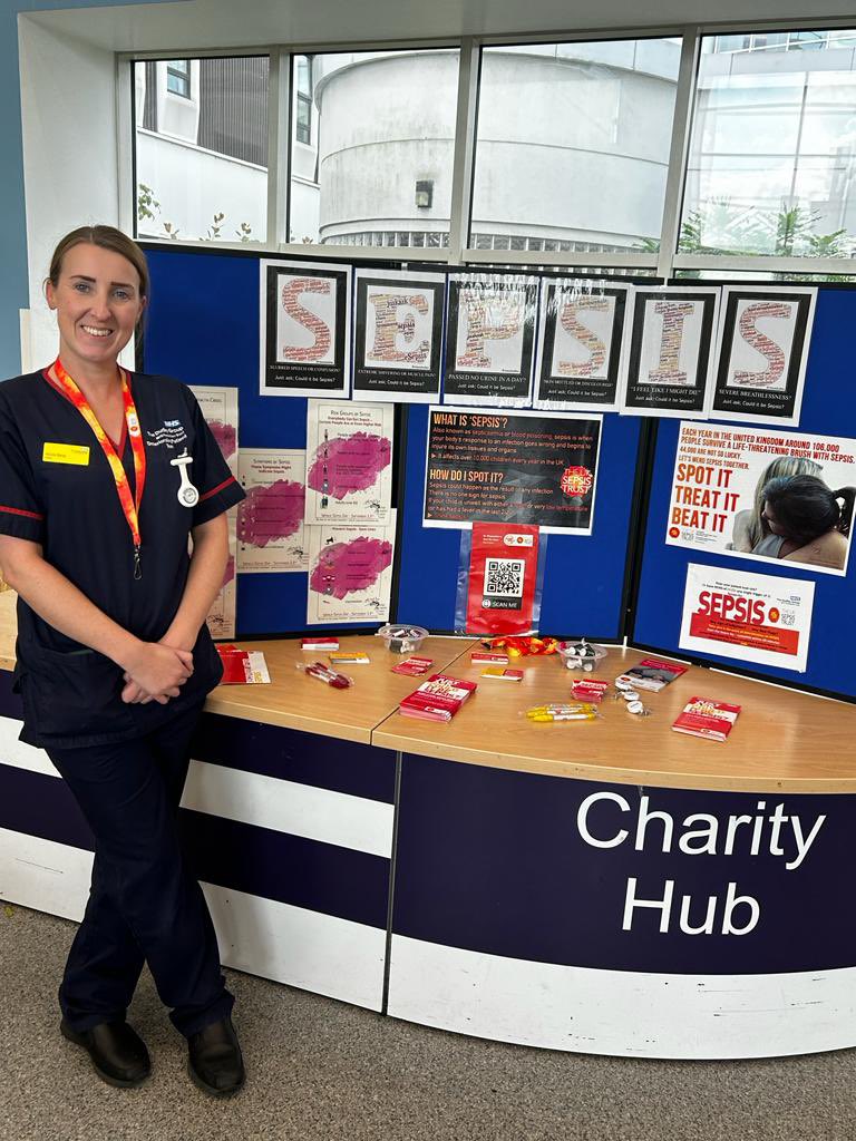 @DudleyGroupCEO @themeddirector @Helen_Bromage @RuckieKahlon @DudleyDiabEndo today is #WorldSepsisDay & the team are at the @DGNHSCharity hub in main reception until 4pm pop along & learn about #Sepsis & #DeterioratingPatientPathway #DPP @DudleyGroupNHS #SepsisAwarenessMonth #WSD