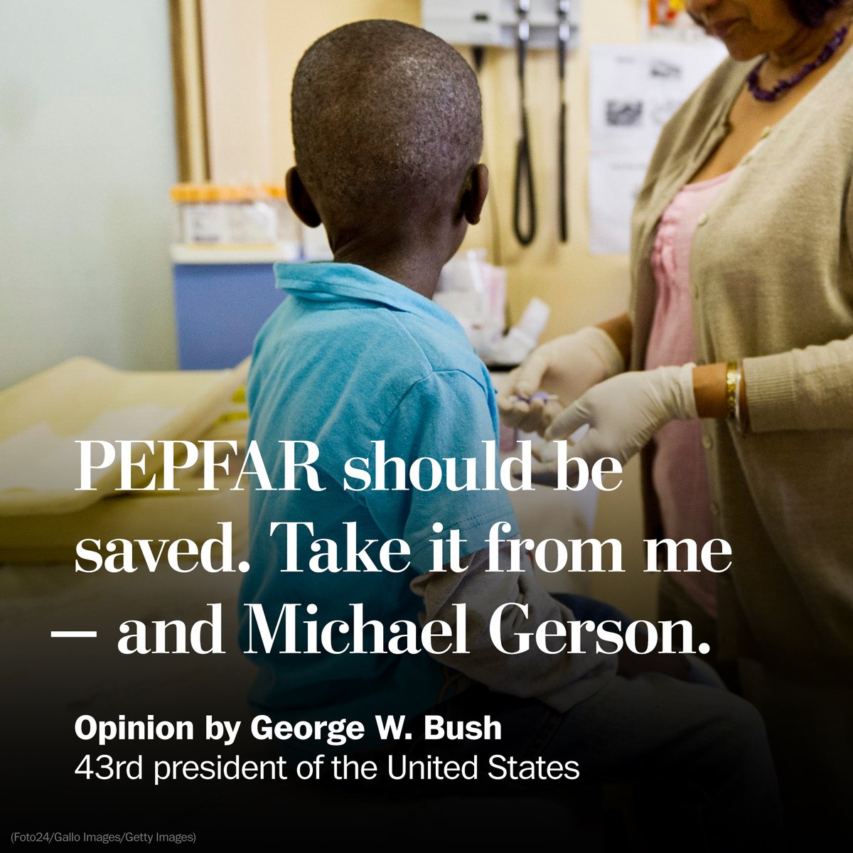 Washington Post Opinions (@postopinions) on Twitter photo "There is no program more pro-life than one which has saved more than 25 million lives," former President George W. Bush writes.
Read his op-ed and learn more at <a href="/TheBushCenter/">George W. Bush Presidential Center</a>: wapo.st/3ECNoZm "There is no program more pro-life than one which has saved more than 25 million lives," former President George W. Bush writes.
Read his op-ed and learn more at <a href="/TheBushCenter/">George W. Bush Presidential Center</a>: wapo.st/3ECNoZm