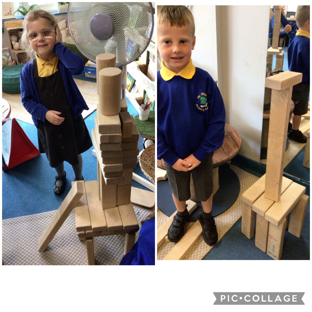 IlltydS's tweet image. Today we were set a challenge to build Mr Williams’ favourite animal, a giraffe, in the block area. I think you’ll agree that the did a fantastic job! Da iawn!! #creativebuilders