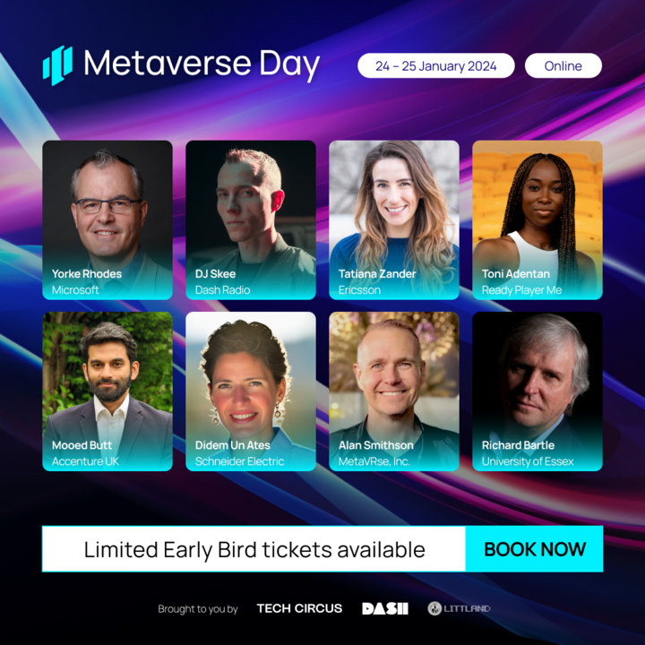 ItsIconicAgency's tweet photo. 📆 Save the dates: January 24th & 25th.
Explore the Metaverse's history and the technologies shaping our future. From XR to AI, we're delving deep into what's next. Be part of the revolution! https://t.co/XoNEeSEHtW
#MetaverseDay #FutureTech #MetaverseJourney https://t.co/tSL6qldyFL