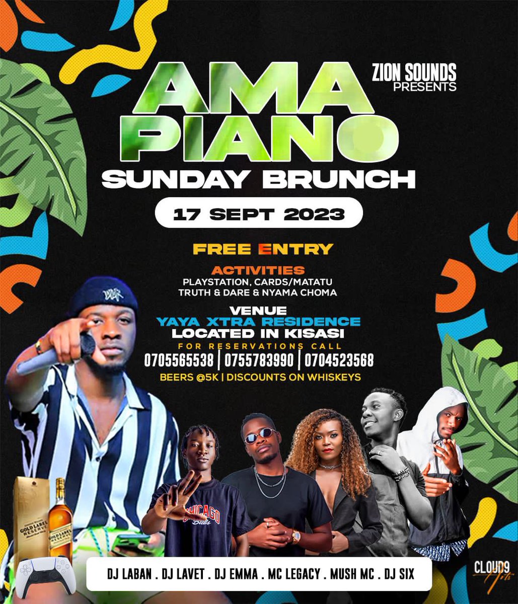 DeejayLaban256's tweet photo. Big shout outs to our people who support their unseen talents than supporting the celebrities who doesn’t even know them .come thru @Yayaxtra   Located in kisaasi -for good vibes this Sunday . https://t.co/17Wsv6F4sL