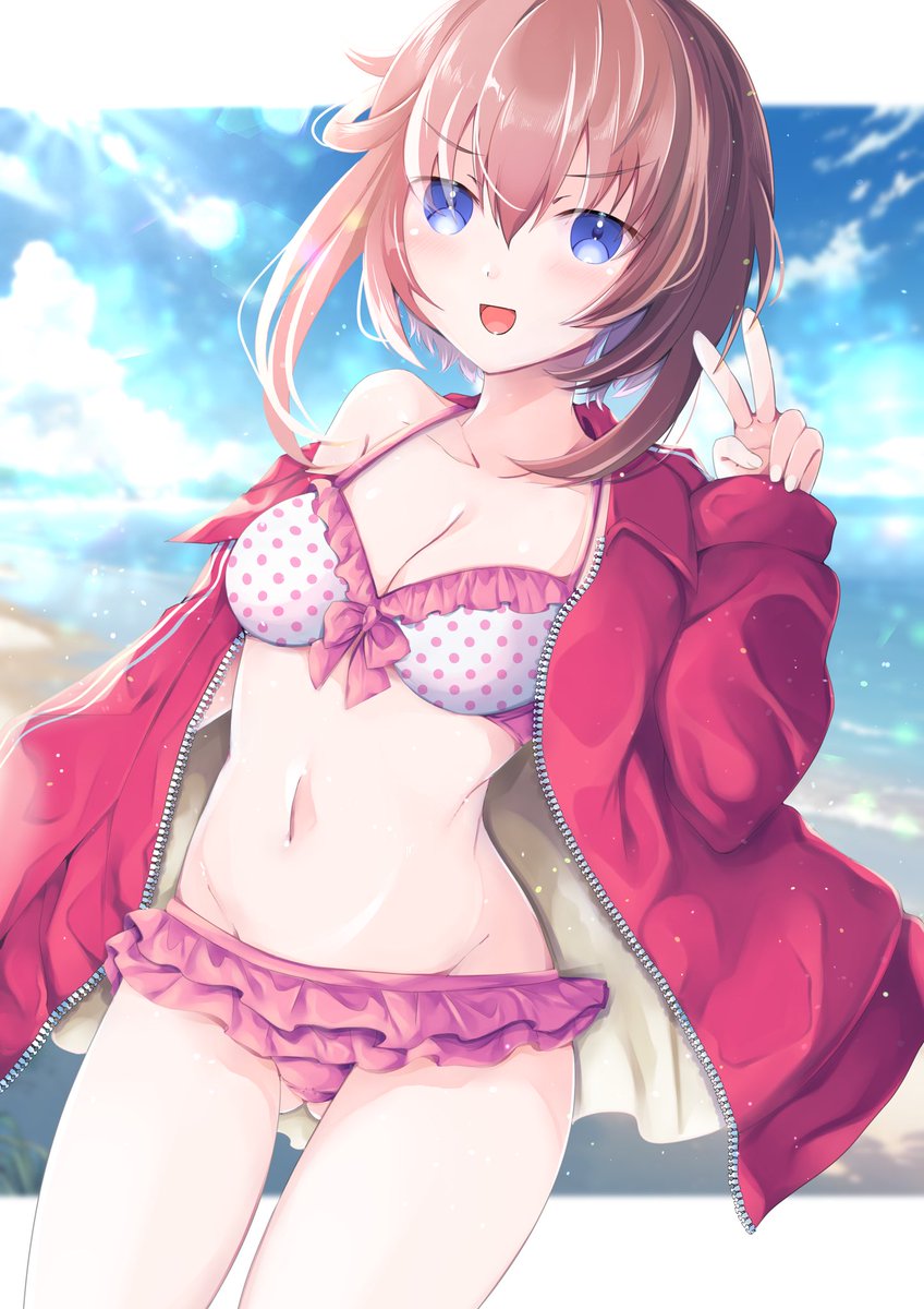 結構描いてました👙   #夏が終わりそうだし今年描いた水着絵を貼ろう 