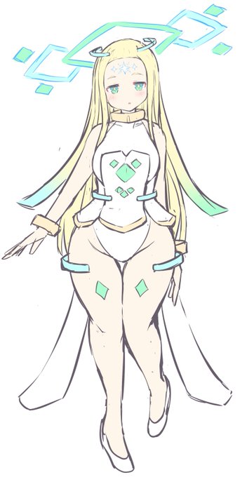 即席でつくった女神様、どっかの世界の守護と管理とかしてそう 