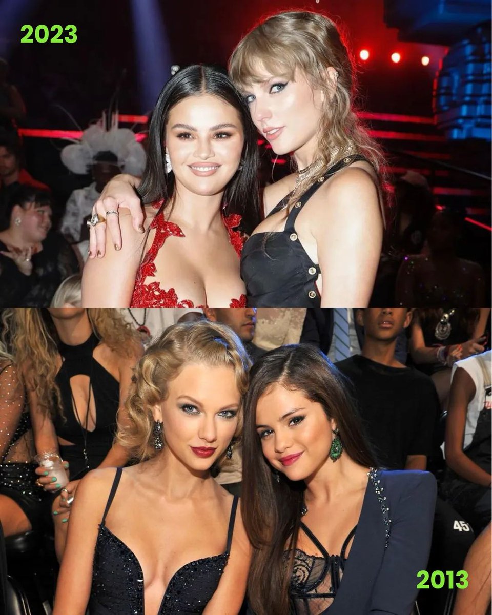 JonCryerLove68's tweet photo. Some things never change... @selenagomez @taylorswift13 #VMAs #MTV @MTV 👑👑 #SelenaGomez #TaylorSwift https://t.co/bAZ64YBMCk