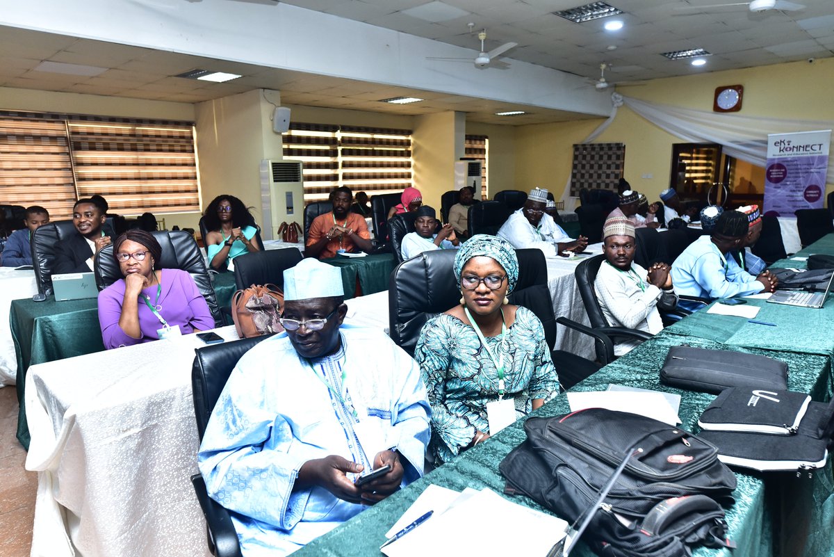 NigerianREN's tweet photo. A group photo and cross section of participants at the National Open Science Symposium, Abuja, Nigeria.
#OpenScience #LIBSENSE #Research #Education #WACREN #NgREN #EkoKonnect #CVC #DOAJ #doab #UNESCO #AfricaConnect3 https://t.co/gvvBT1E12w