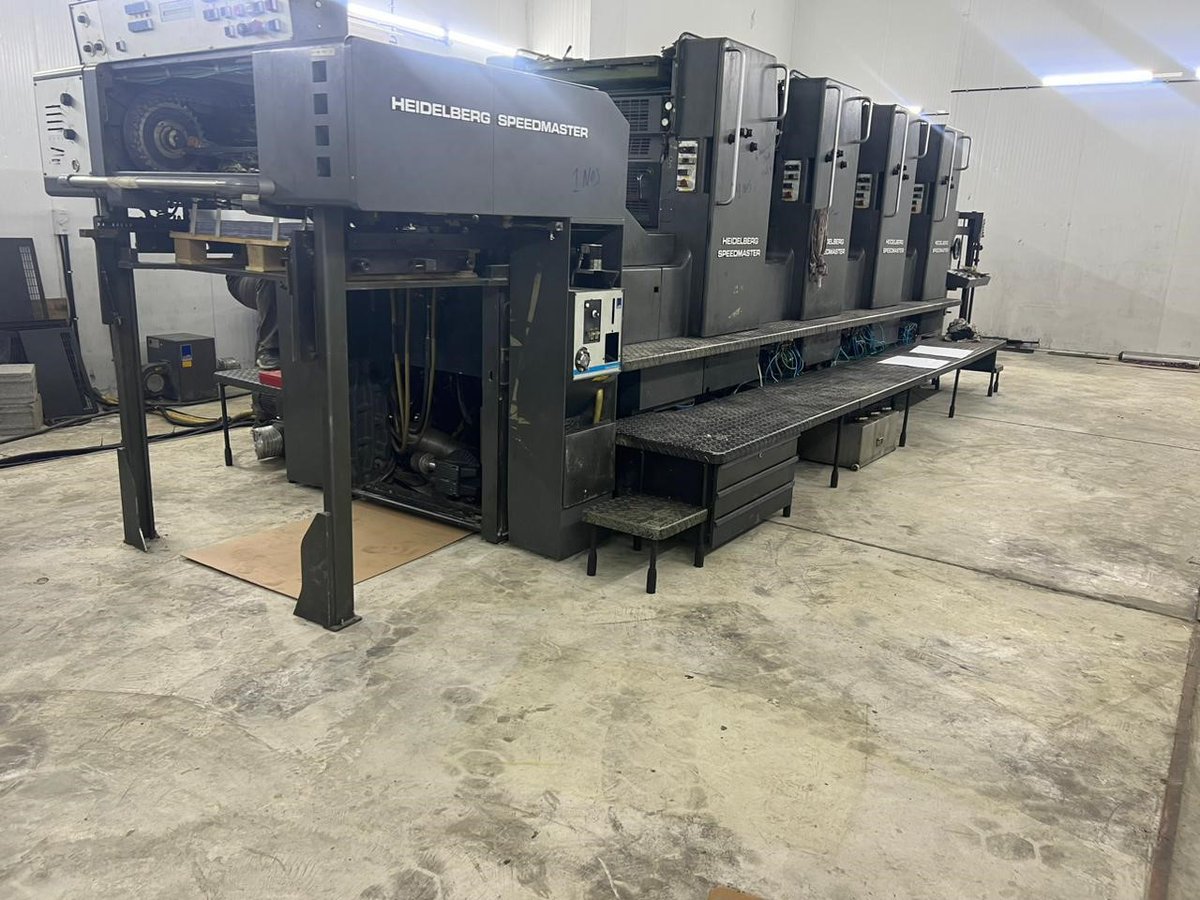 aahtrdg's tweet photo. We succeed to Installing used Heidelberg Sheetfed Offset Machine to Our Customer,which 
is one of the largest printing press in Oman Market.
Model: SM 72-4 https://t.co/cpJbVZUtRO