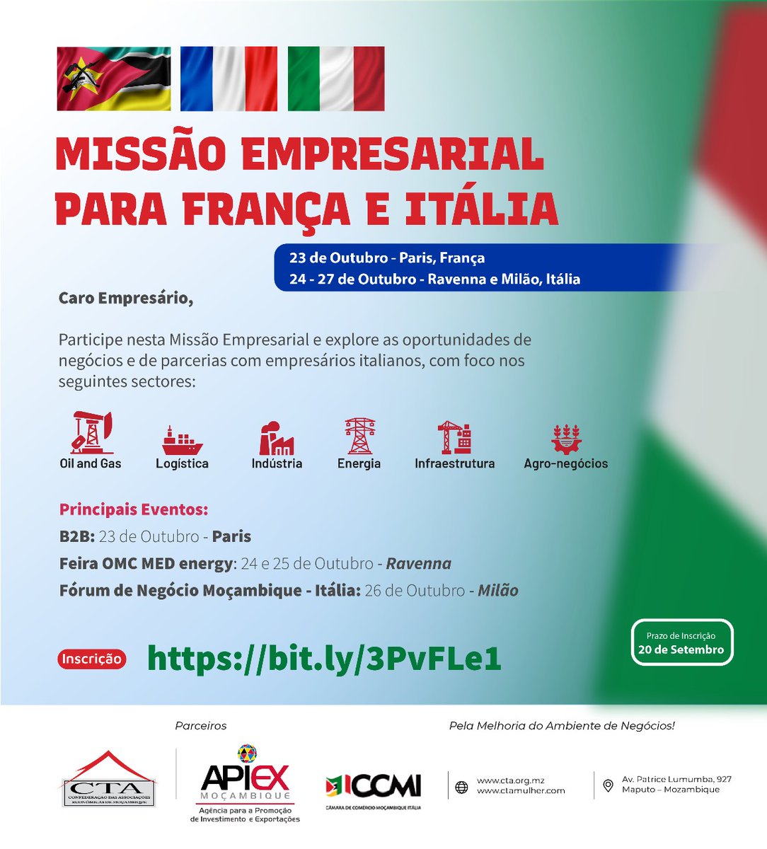 VumaAgostinho's tweet photo. *Inscrição*: https://t.co/kvFoKpWpUj https://t.co/k7eGZVCcll
