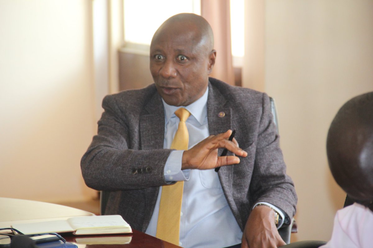 KabbyangaB's tweet photo. Today, I was provided with an update on the UTel Strategic Plan by COO @MaggieLutwama &amp; Board Chair for Strategy  @TomSekatwe, along with a team of consultants from JSR. They informed me about the progress at UTel &amp;  their strategies for revitalizing the telecommunications giant. https://t.co/vK2UMqNA0W